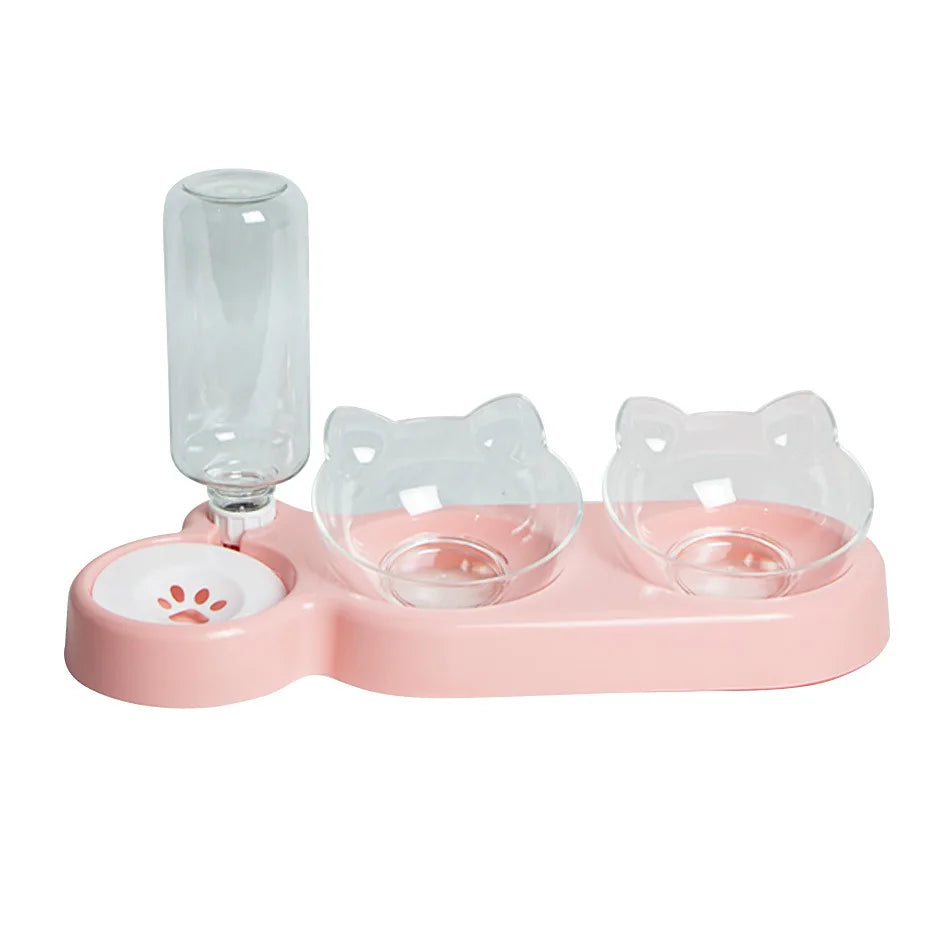 Elevated Cat and Dog Bowls for Easy Feeding - Smarsty