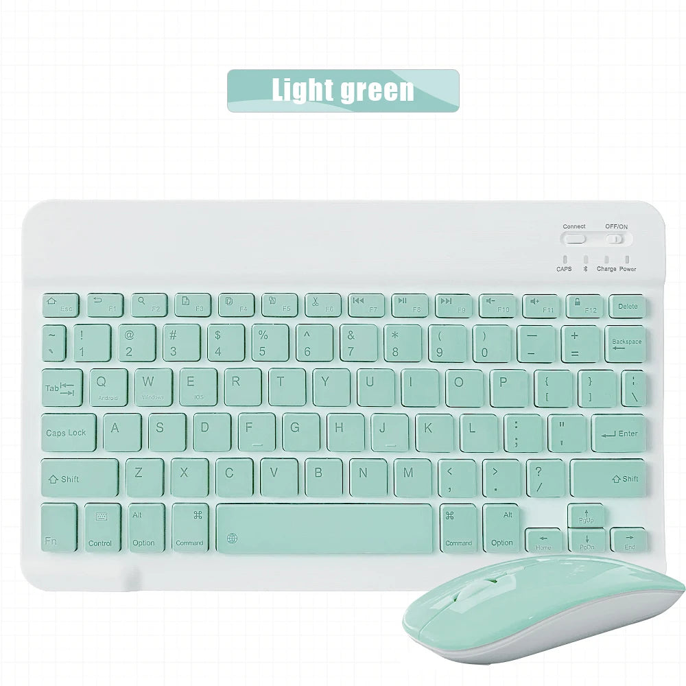 Mini Wireless Bluetooth Keyboard With Integrated Mouse
