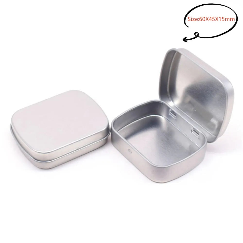 Small Metal Storage Box for Jewelry and Coins - Smarsty