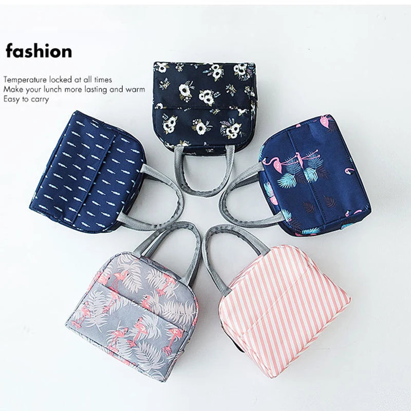 Cartoon Insulated Lunch Bag With Thermal Tote For Picnics - Smarsty