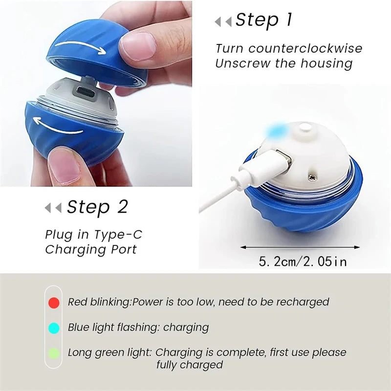 Interactive Smart Dog Toy Ball for Active Play - Smarsty