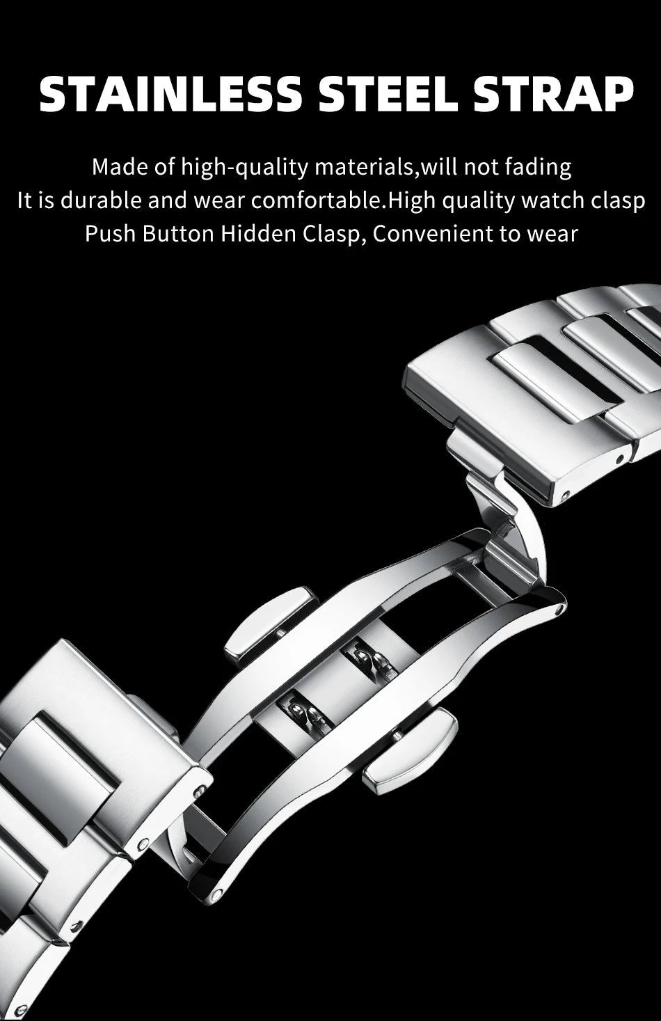 Luxury Waterproof Men's Wristwatch with Luminous Date - Smarsty