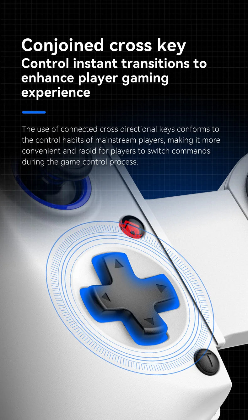Telescopic Wireless Gamepad Controller for Switch and Mobile Gaming - Smarsty