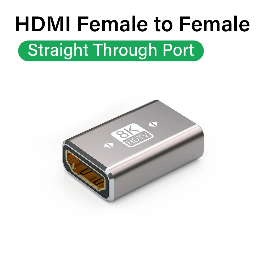 8K HDMI 2.1 Right Angle Cable for Easy Connections - Smarsty