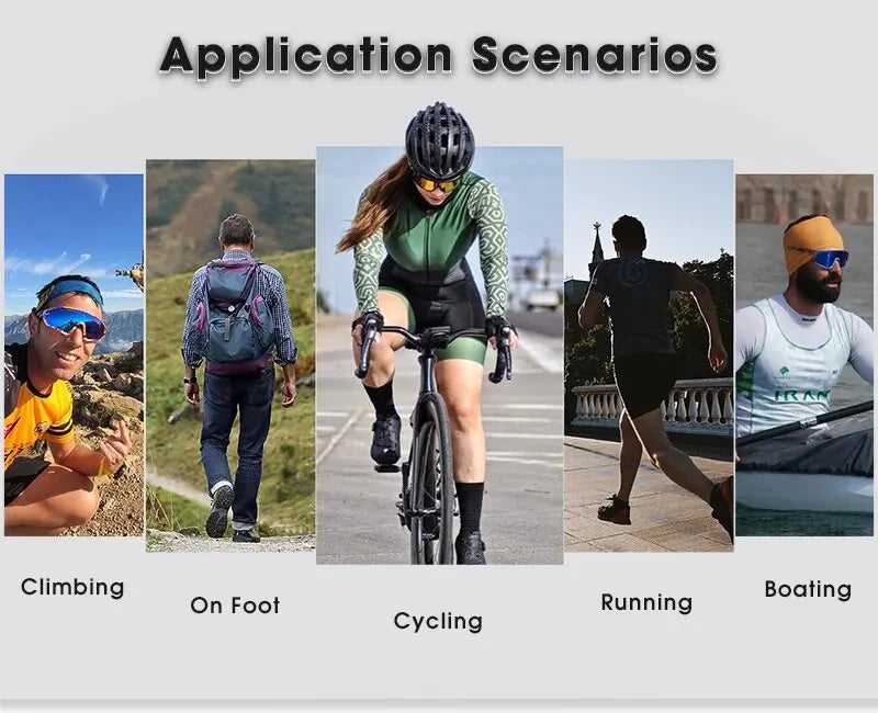 Cycling Glasses Photochromic Sunglasses Men Women Mountain Bike Road Eyewear New Bicycle Riding Outdoor Sports Hiking Goggles - Smarsty