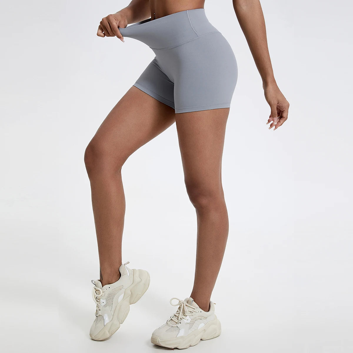 Hearuisavy Running Sports Shorts Women Buttock Lift Gym Leggings Women Cycling Slim Fit Workout Shorts High Waist Yoga Shorts - Smarsty