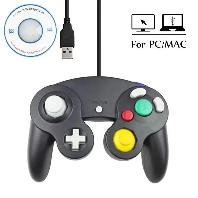 Wired Game Controller for GameCube with Enhanced Precision - Smarsty