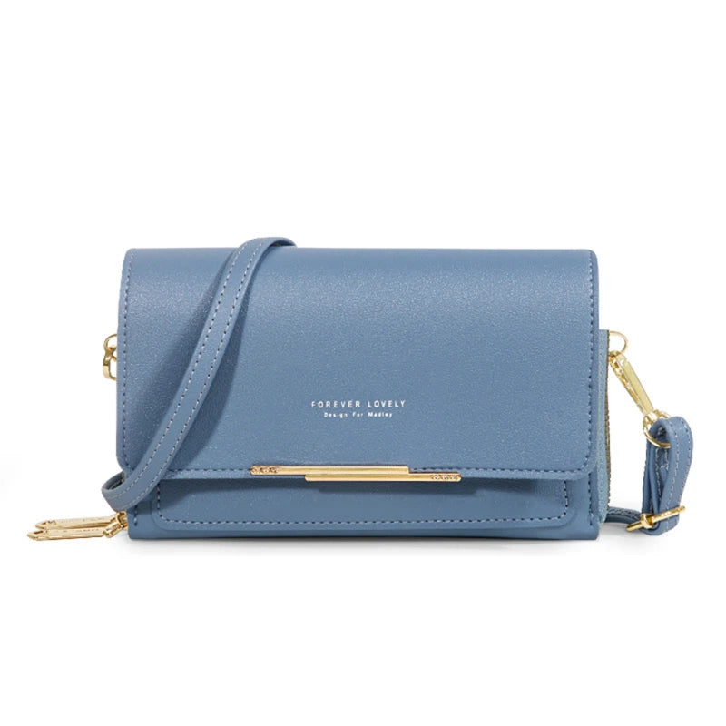 Women's Wallet Korean Handbag Multi Card Large Capacity Casual Shoulder Bag Mobile Phone Packet Fashion New Style - Smarsty