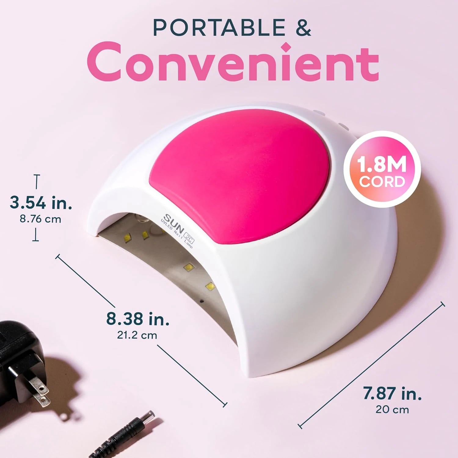 Sun2C 48W LED UV Nail Lamp for Quick Drying - Smarsty
