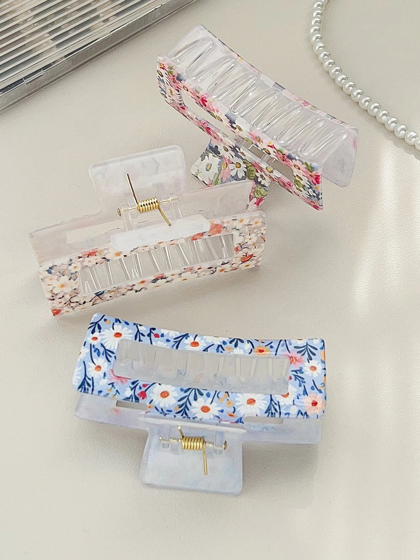 Pink Medium Sized Hair Claw Clips Strong Hold For All - Smarsty