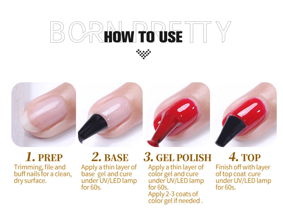 Born Pretty 30ml Milky White Nail Extension Gel - Smarsty