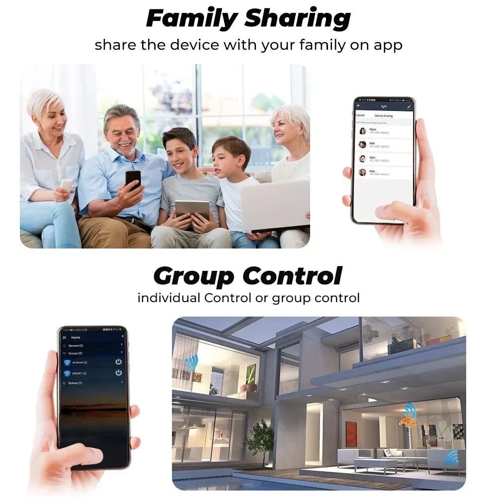 Wifi Smart Switch Remote Controller for Home Automation - Smarsty