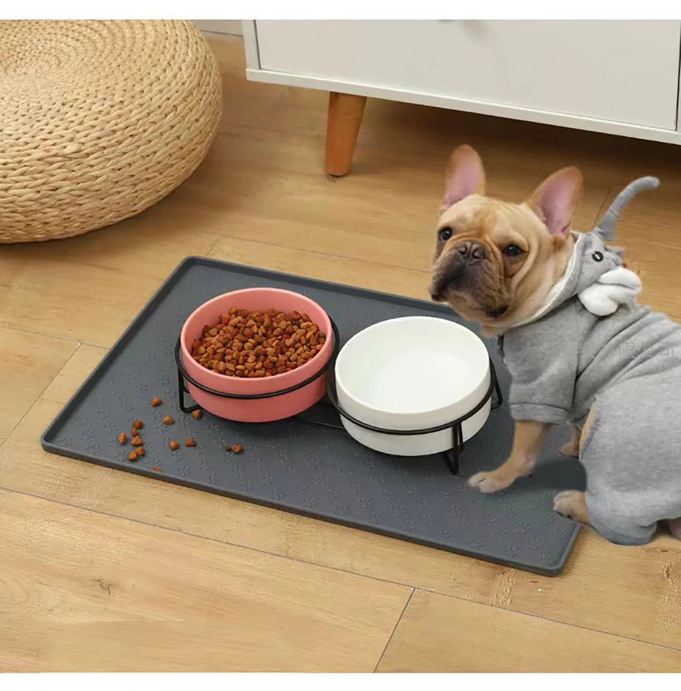 Waterproof Pet Placemat for Easy Feeding Cleanup - Smarsty