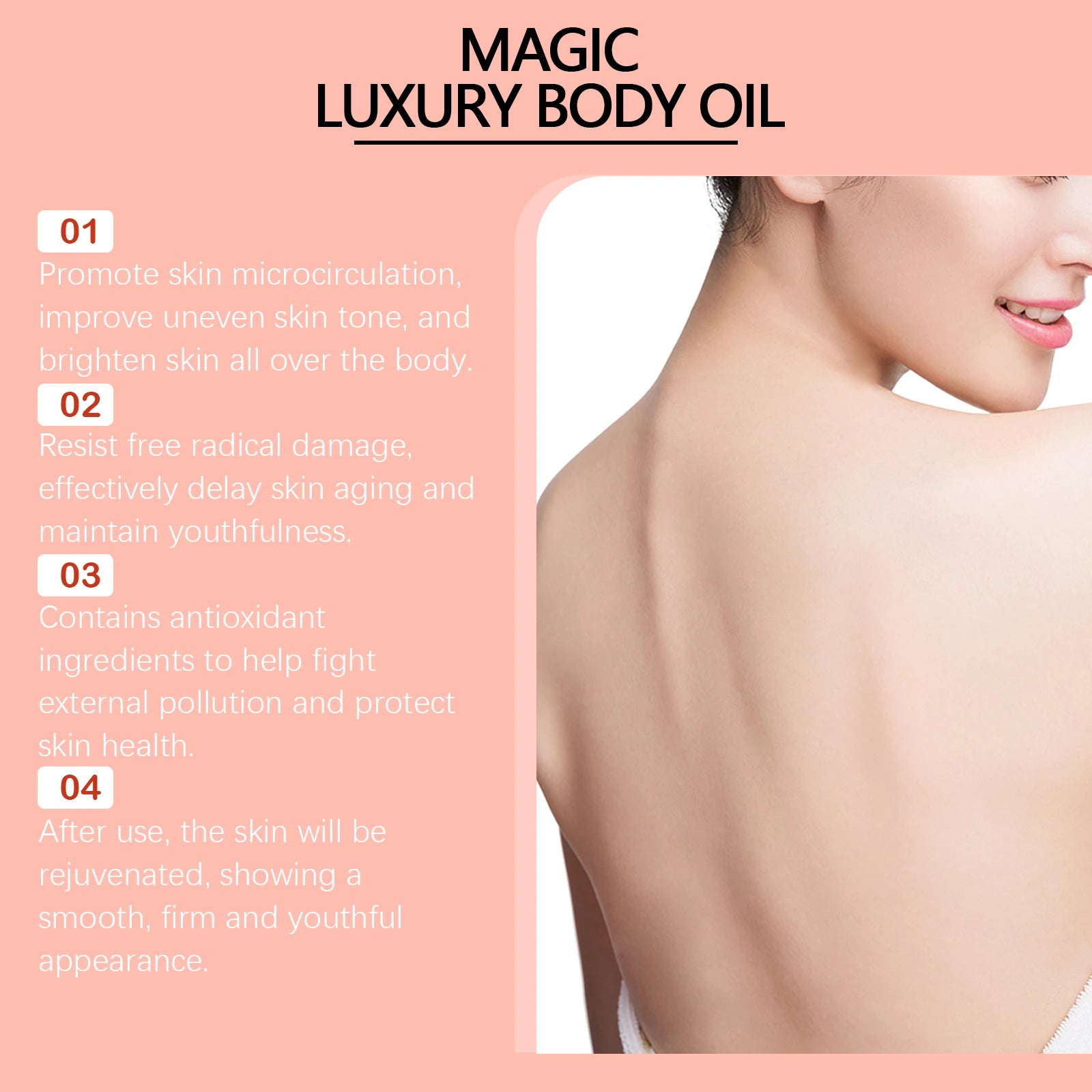 Luxury Body Firming Oil for Deep Moisturizing Skin - Smarsty