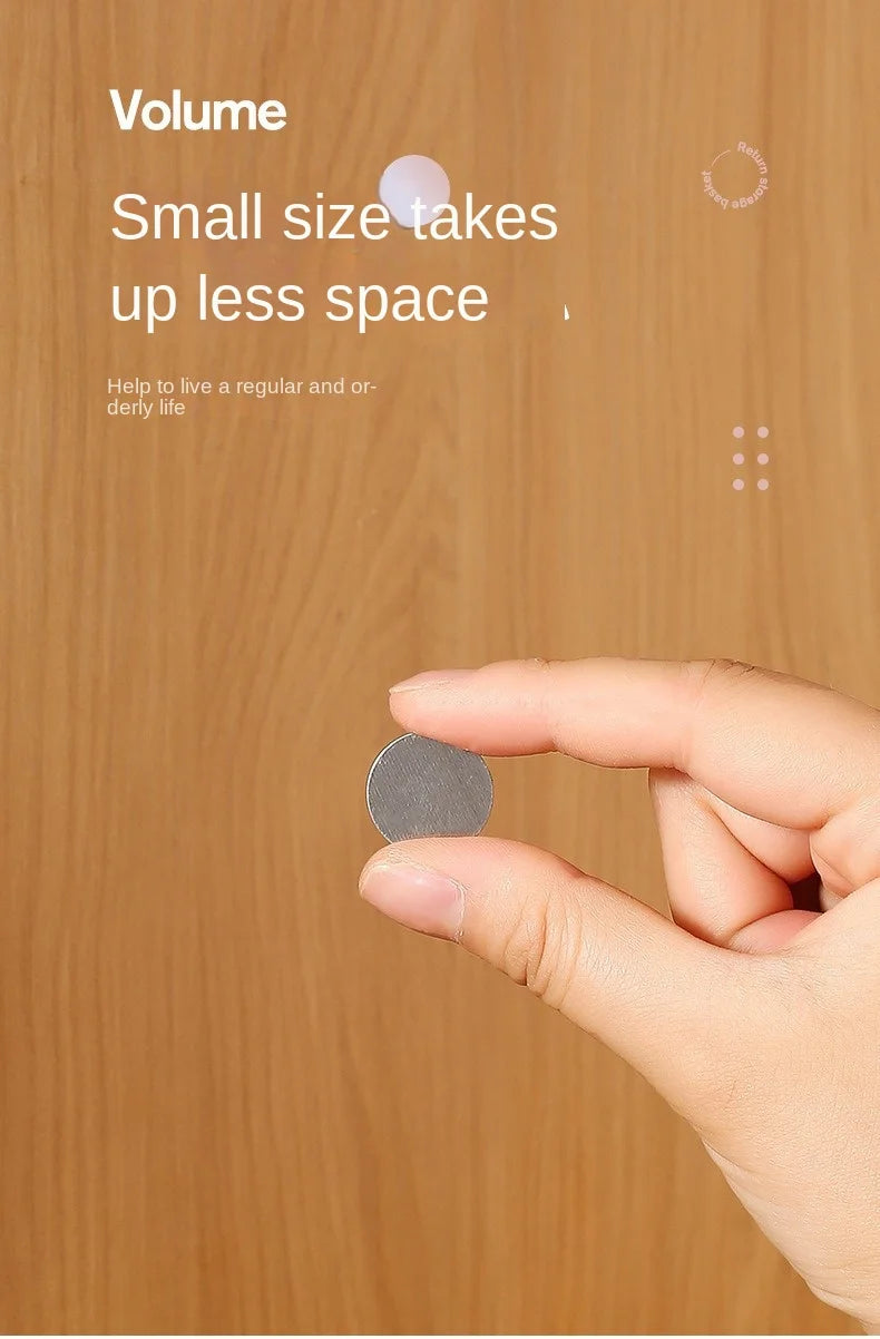 Magnetic Remote Control Holder Wall Mount Adhesive Remote Control Holder Strong Hold Tv Remote Holder for Home Office