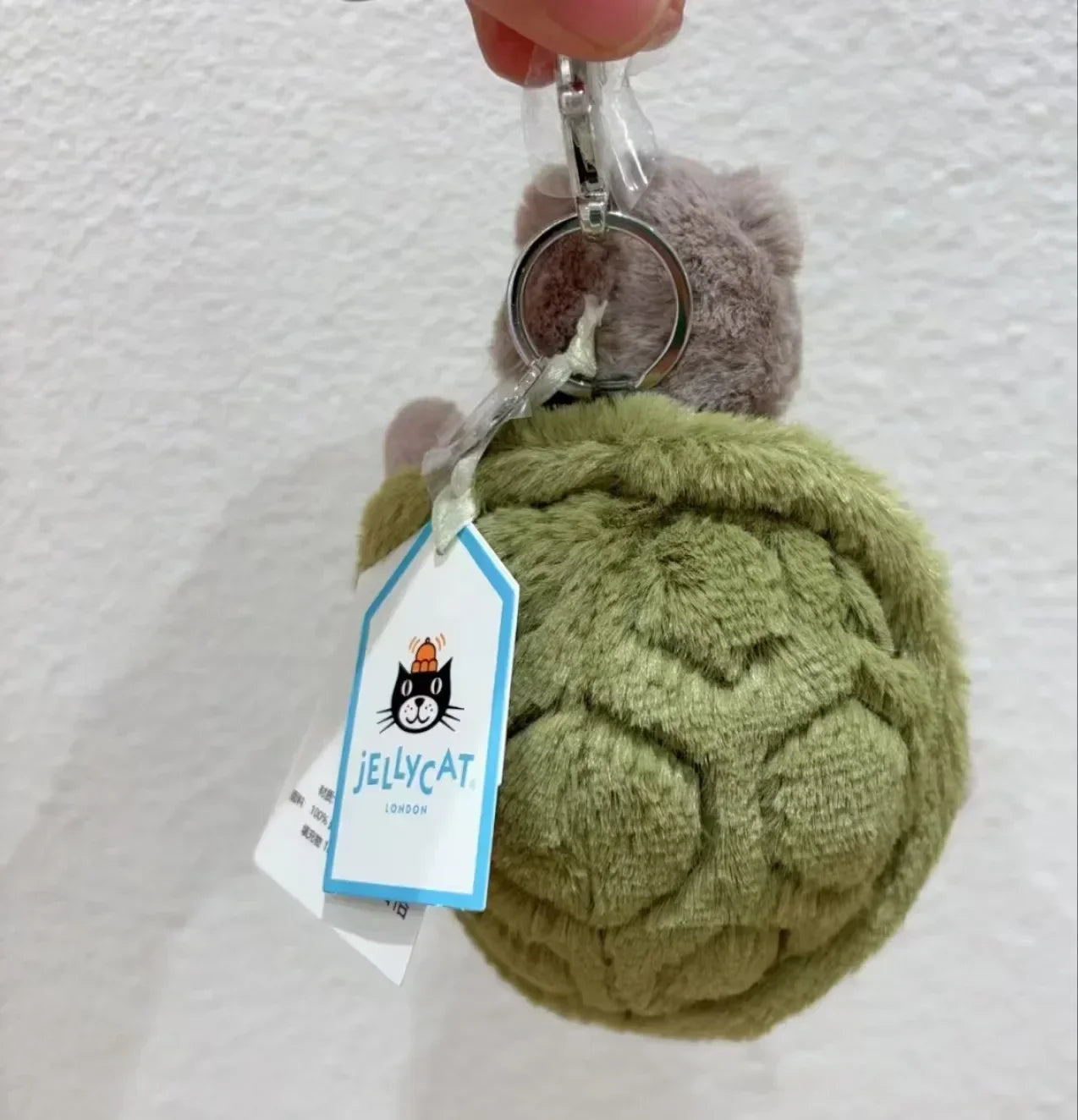 Turtle bag pendant keychain doll cute home decoration cat dog interactive toy pet holiday gift 15cm - Smarsty