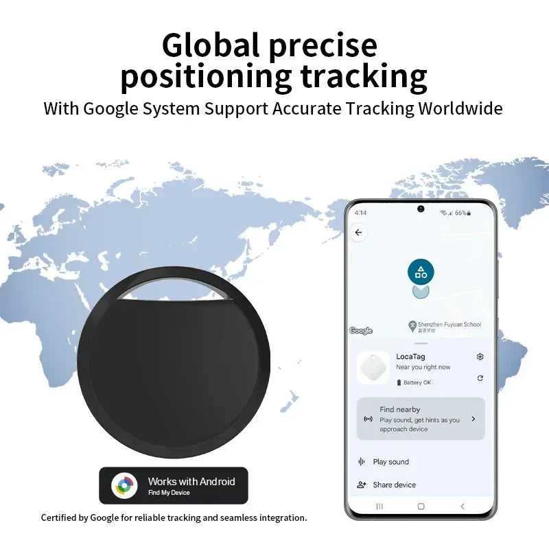 Bluetooth GPS Smart Tracker for Pets and Kids - Smarsty
