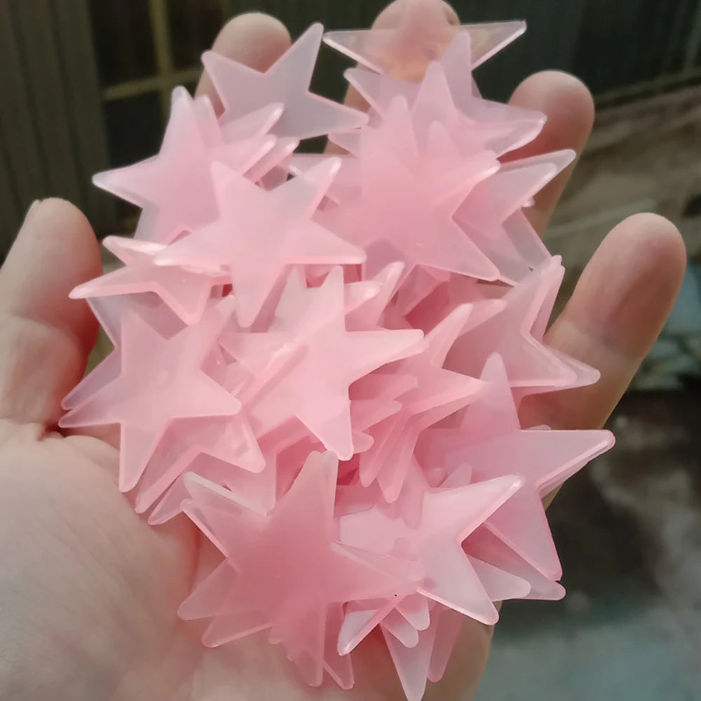 Glow in The Dark Star Wall Stickers for Kids Bedrooms - Smarsty