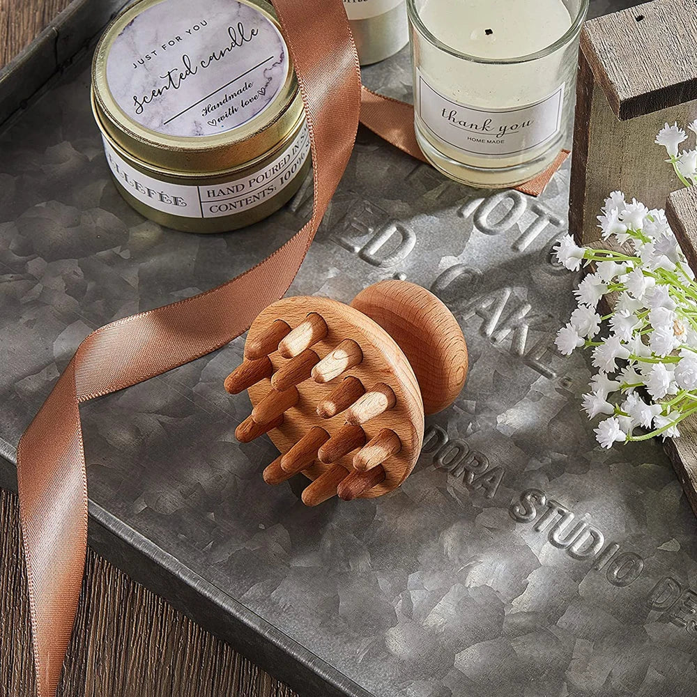 6 In 1 Wooden Massage Tool Set for Lymphatic Drainage - Smarsty
