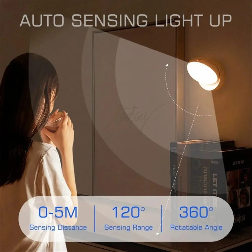 USB Charging LED Night Light with Motion Sensor - Smarsty