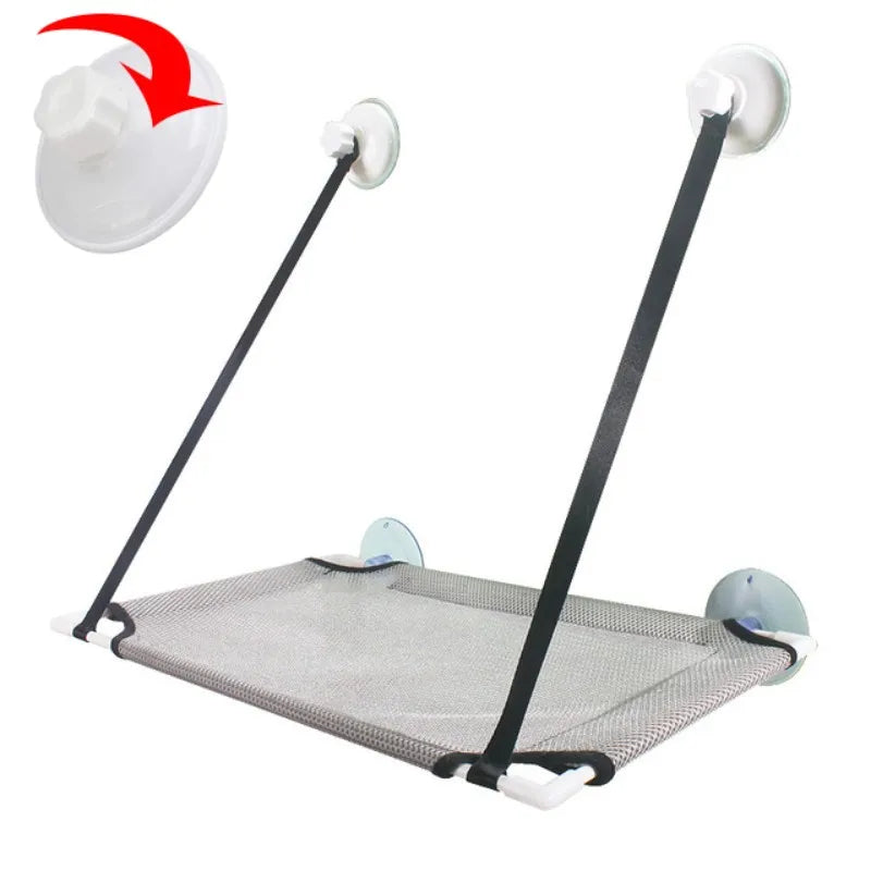 Cat Hammock Window Bed for Sunny Relaxation - Smarsty