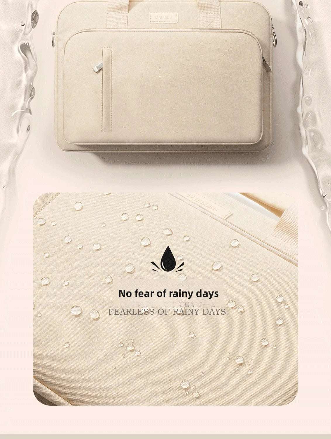 Waterproof Laptop Bag For MacBook Pro Air 13 15 Strap