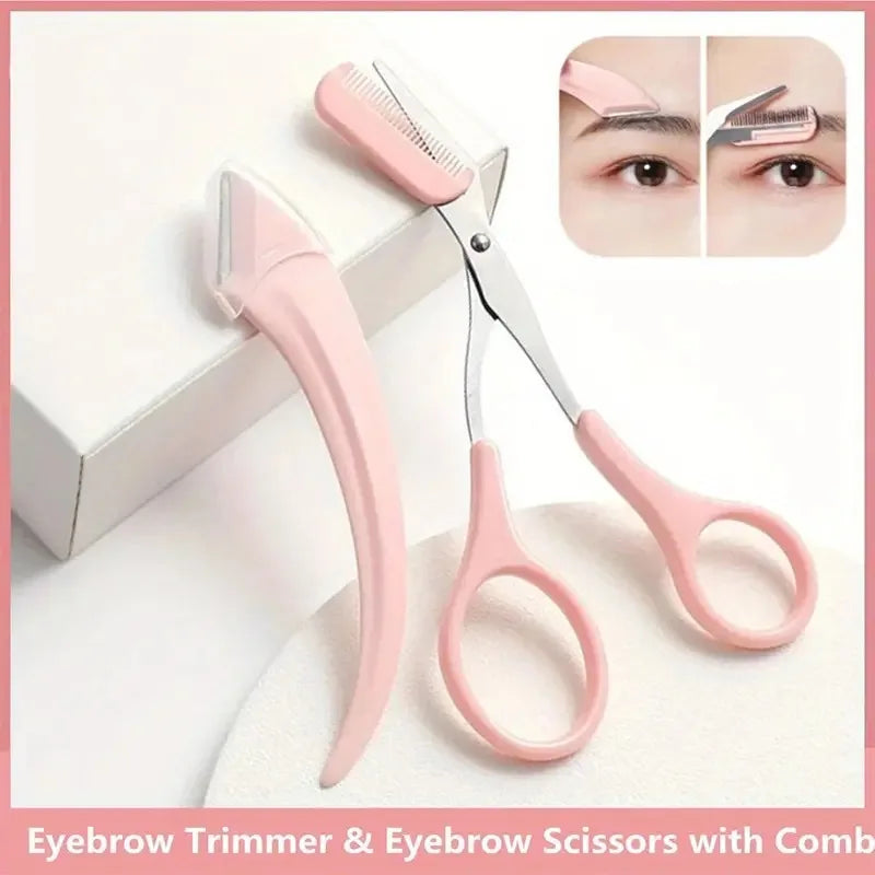 Eyebrow Trimmer Set for Easy Precision Grooming - Smarsty
