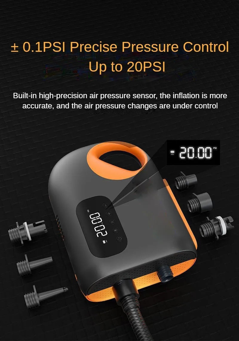 Electric Air Pump High Speed Inflator For Paddle Boards - Smarsty