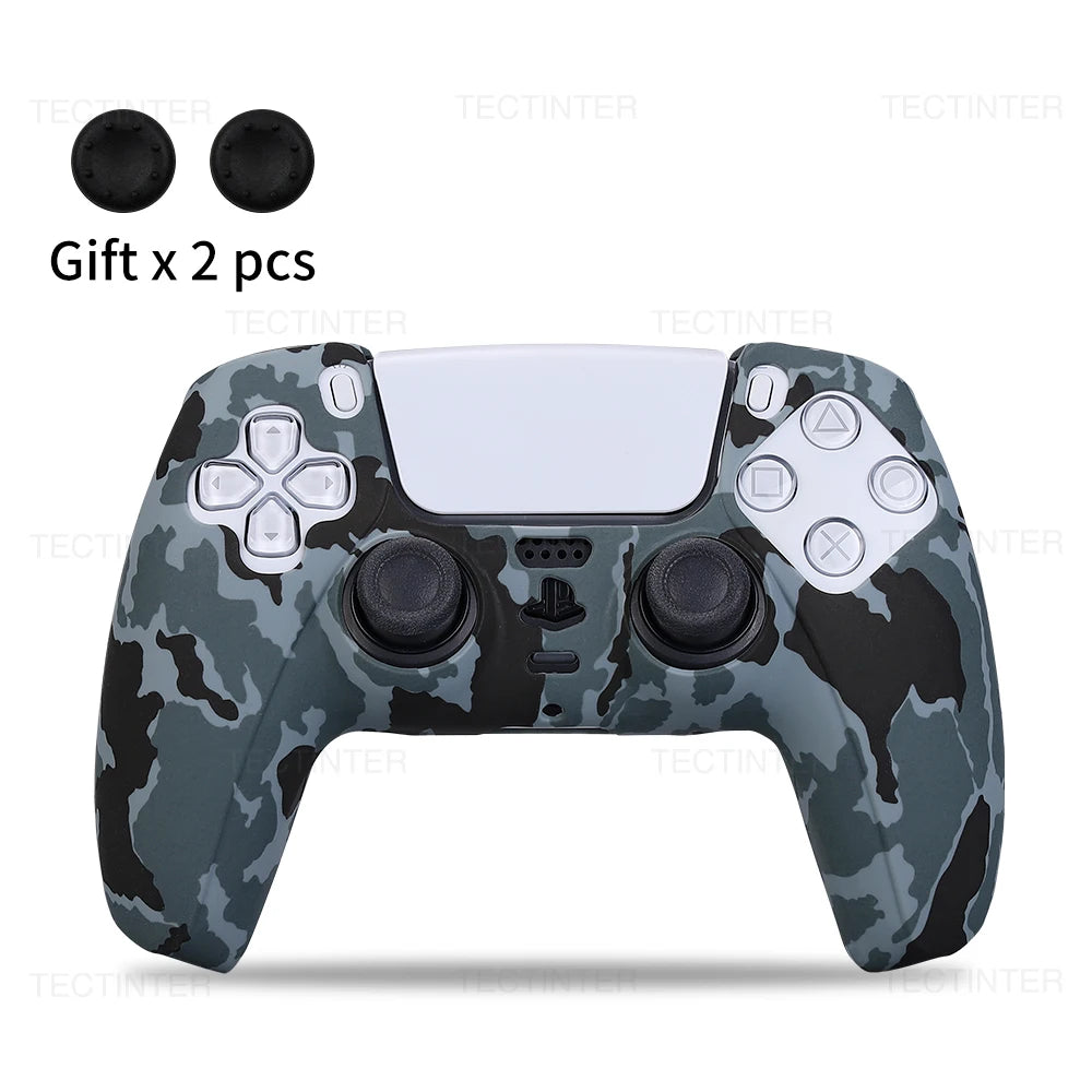 Silicone Protective Cover for PS5 Controller Anti-Slip Grip - Smarsty