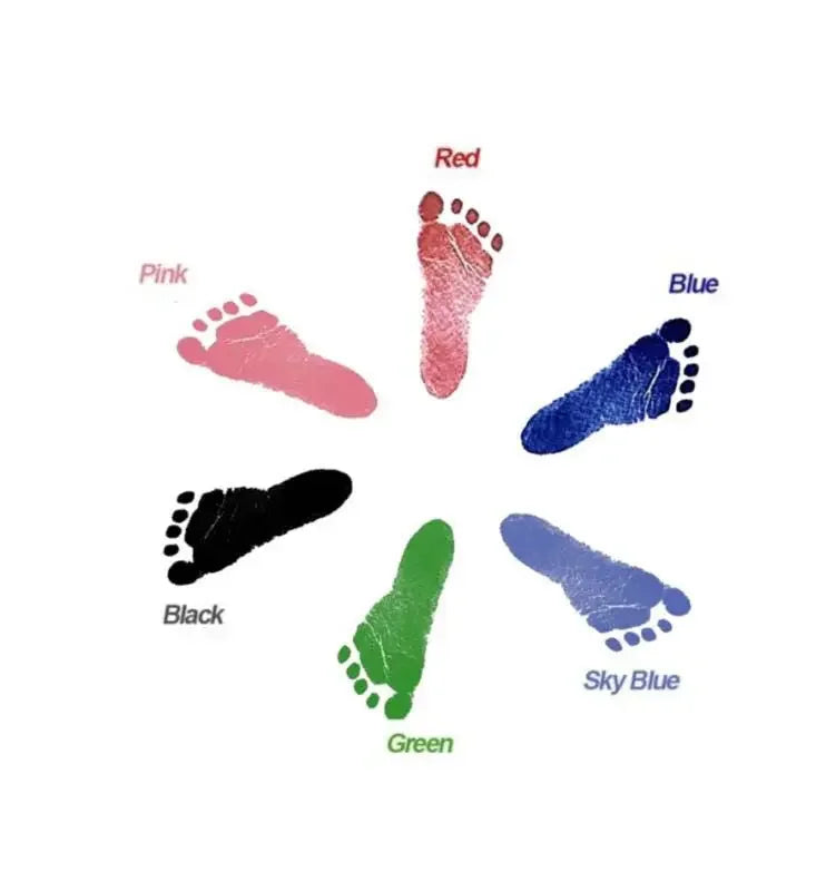 Safe Inkless Baby Handprint Kit No Touch Footprints Two Pack - Smarsty