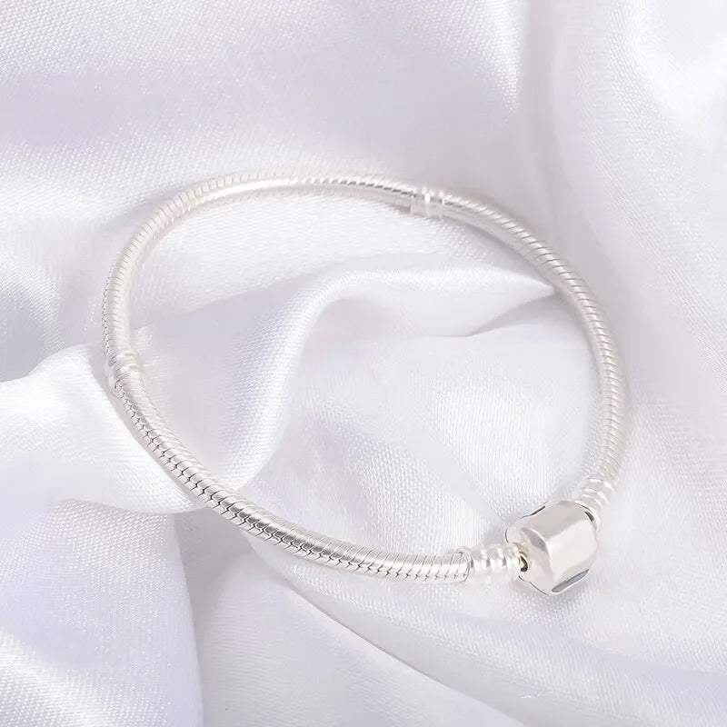 Handmade 925 Silver Charm Bracelet for Women - Smarsty