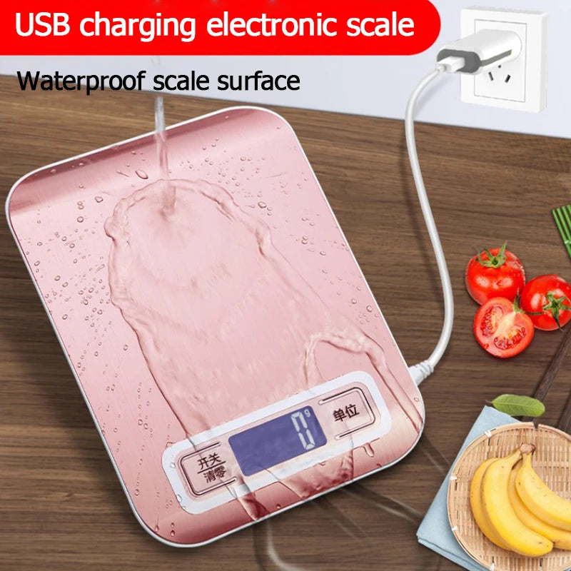 Digital Kitchen Scale with LCD Display for Accurate Weighing - Smarsty