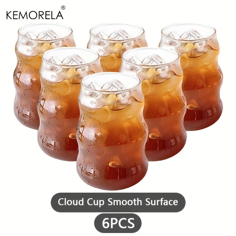Heat Resistant Glass Tumbler Set for Juices and Coffee - Smarsty