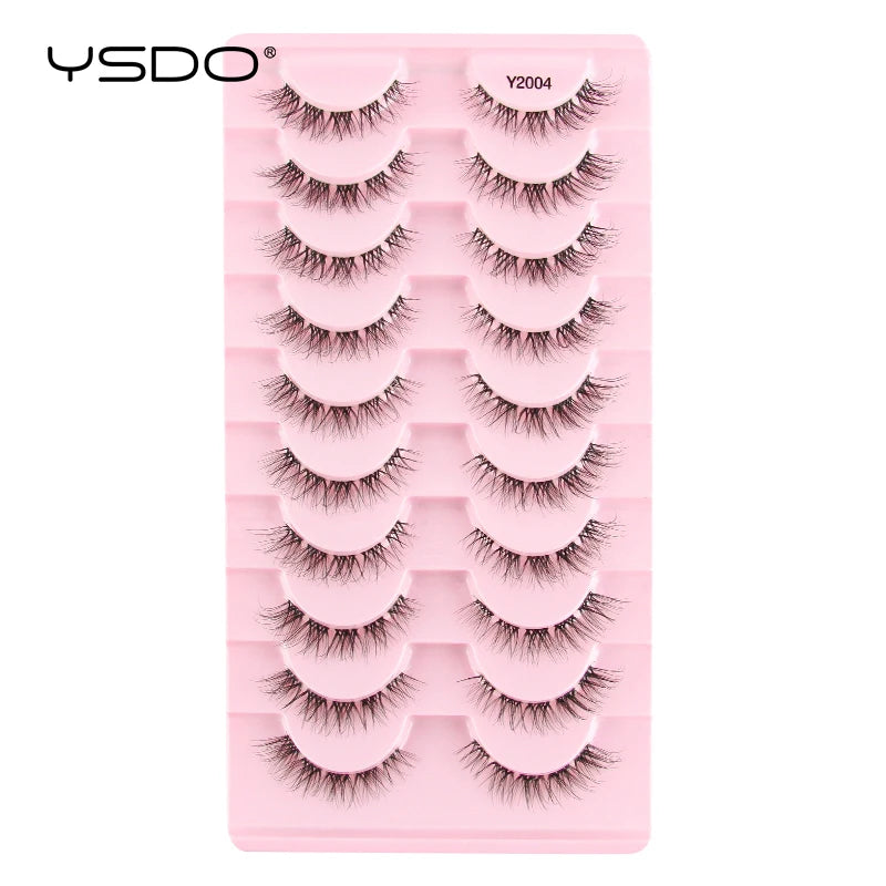 YSDO Natural Full Cat Eye False Eyelashes 3D Effect - Smarsty