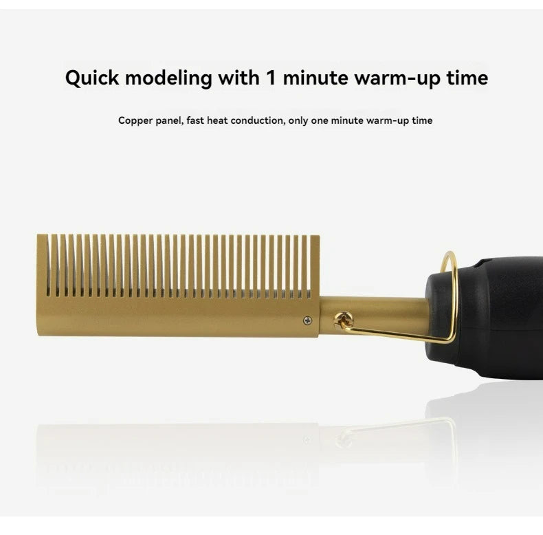 Multi-Functional Electric Hair Straightener and Curler - Smarsty