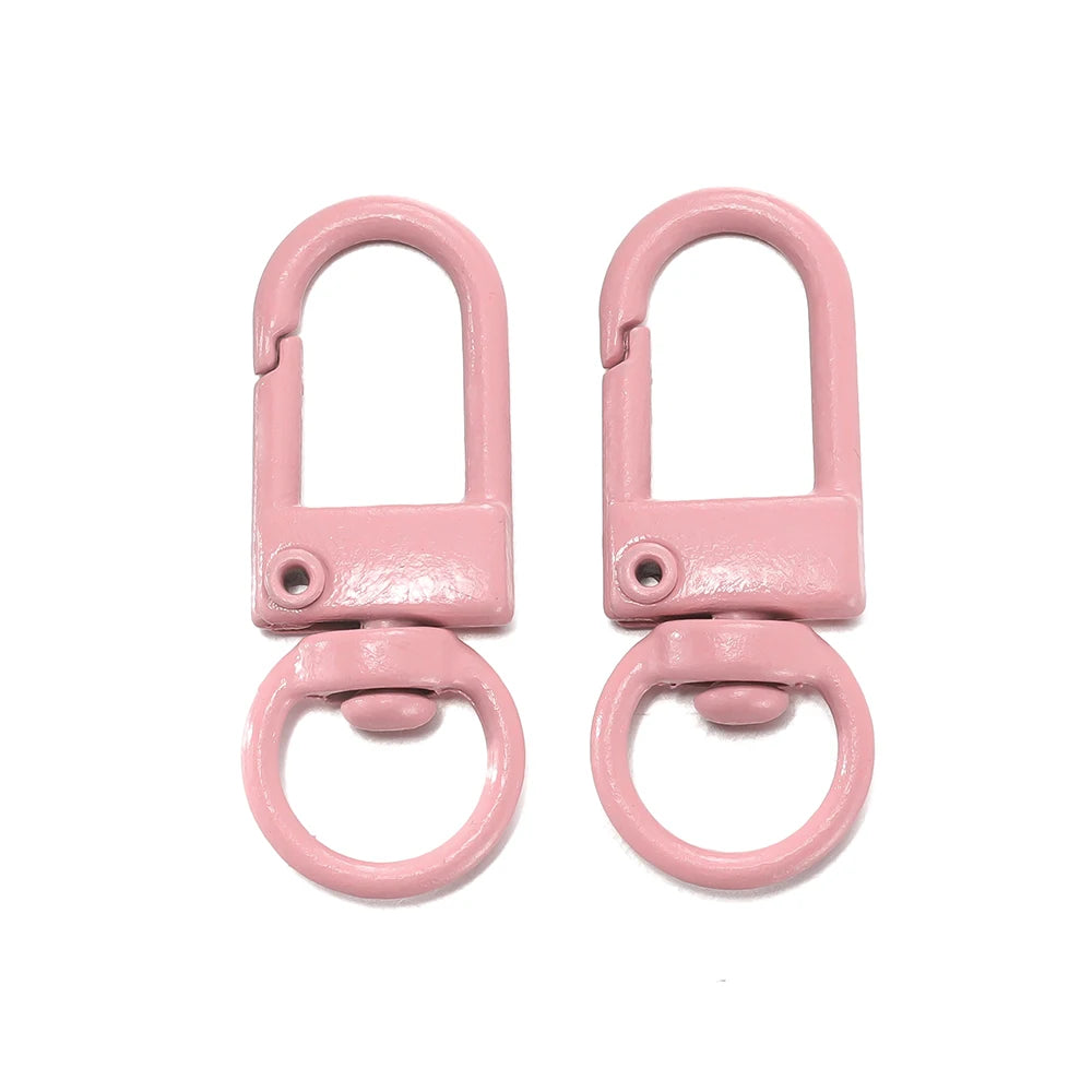 Colorful Alloy Snap Lobster Clasp Keychain Hooks Set - Smarsty