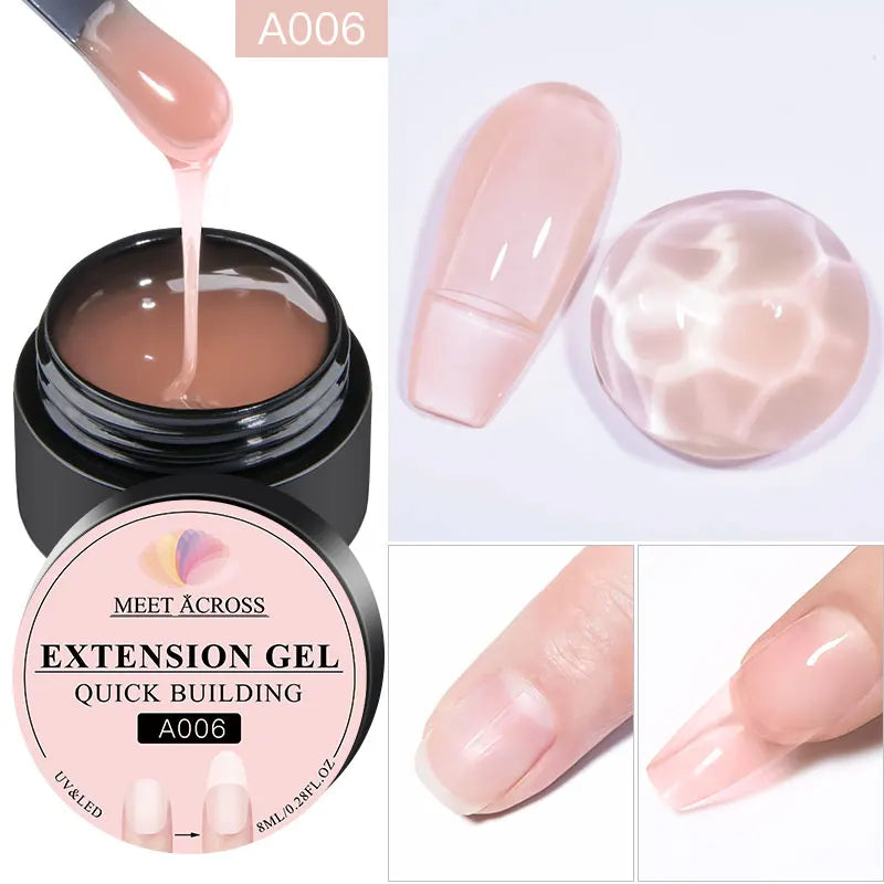 Nude Milk White Gel Nail Polish for Long Lasting Manicure - Smarsty