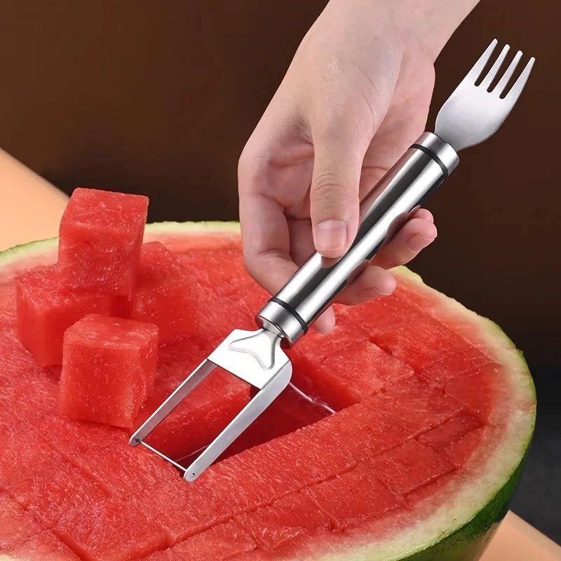 Stainless Steel Windmill Watermelon Cutter Artifact Salad Fruit Slicer Cutter Tool Watermelon Digger Kitchen Accessories Gadgets by Smarsty