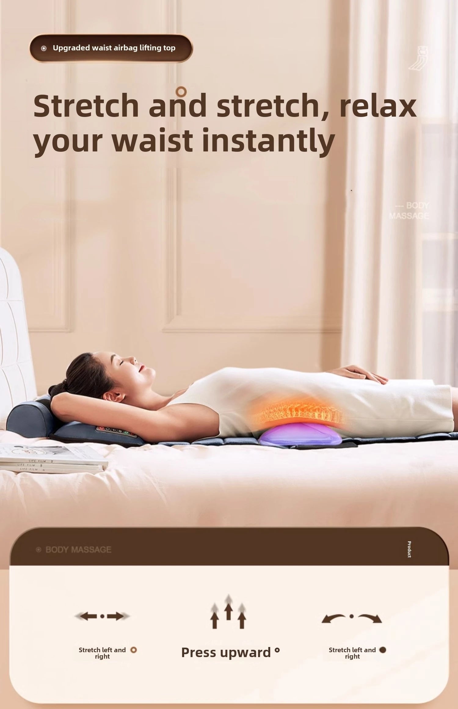 Full Body Massage Pad with 10 Zone Vibration Relief - Smarsty
