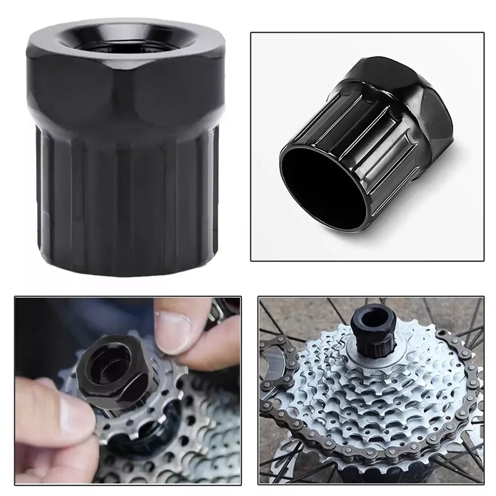 9PCS Bike Repair Tool Kit Crank Chain Cutter Extractor Freewheel Puller Crank Puller Spoke Wrench Complete Bike Maintenance Kits