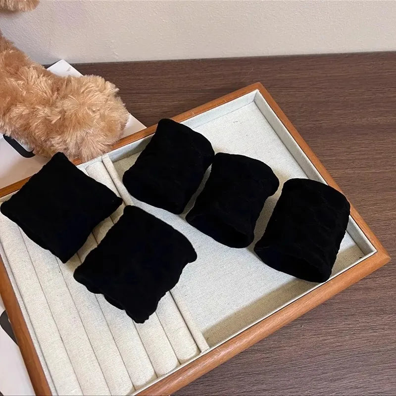 Thick Widen Hair Ties Set Secure Hold Scrunchies For Women - Smarsty