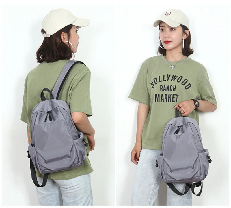 Sport Mini Men's Backpack Fashion Small Black Travel Rucksack Shoulder School Bag Canvas Designer Sports Backpacks Mochila Bags