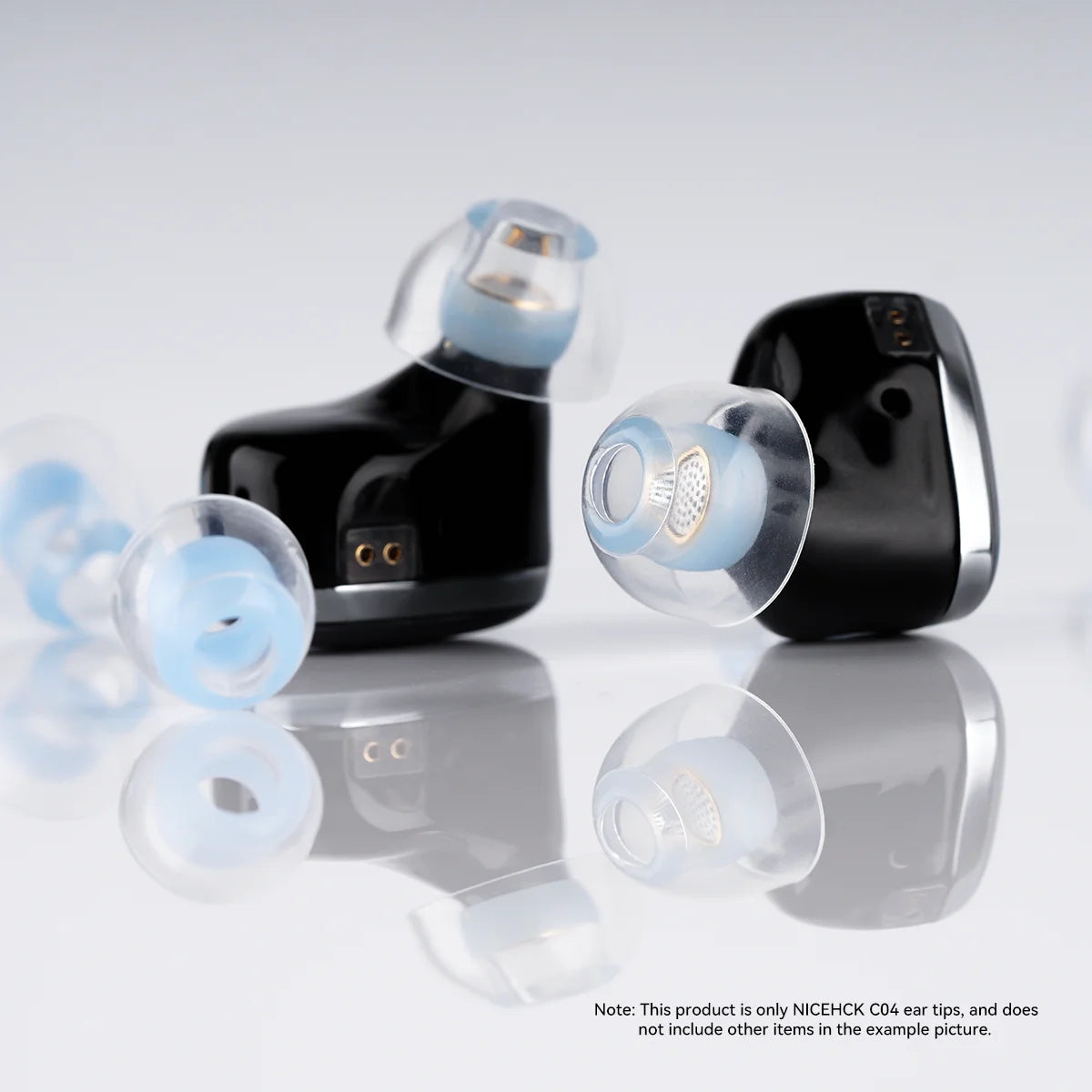 NICEHCK C04 Silicone Eartips for Enhanced Noise Isolation - Smarsty