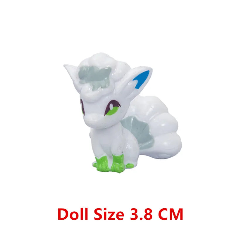Pokemon 4-13Cm New Cartoons Movie Anime Figure Pikachu Mewtwo Charmander Blastoise Gurado Pet Action Model Toy Gifts by Smarsty