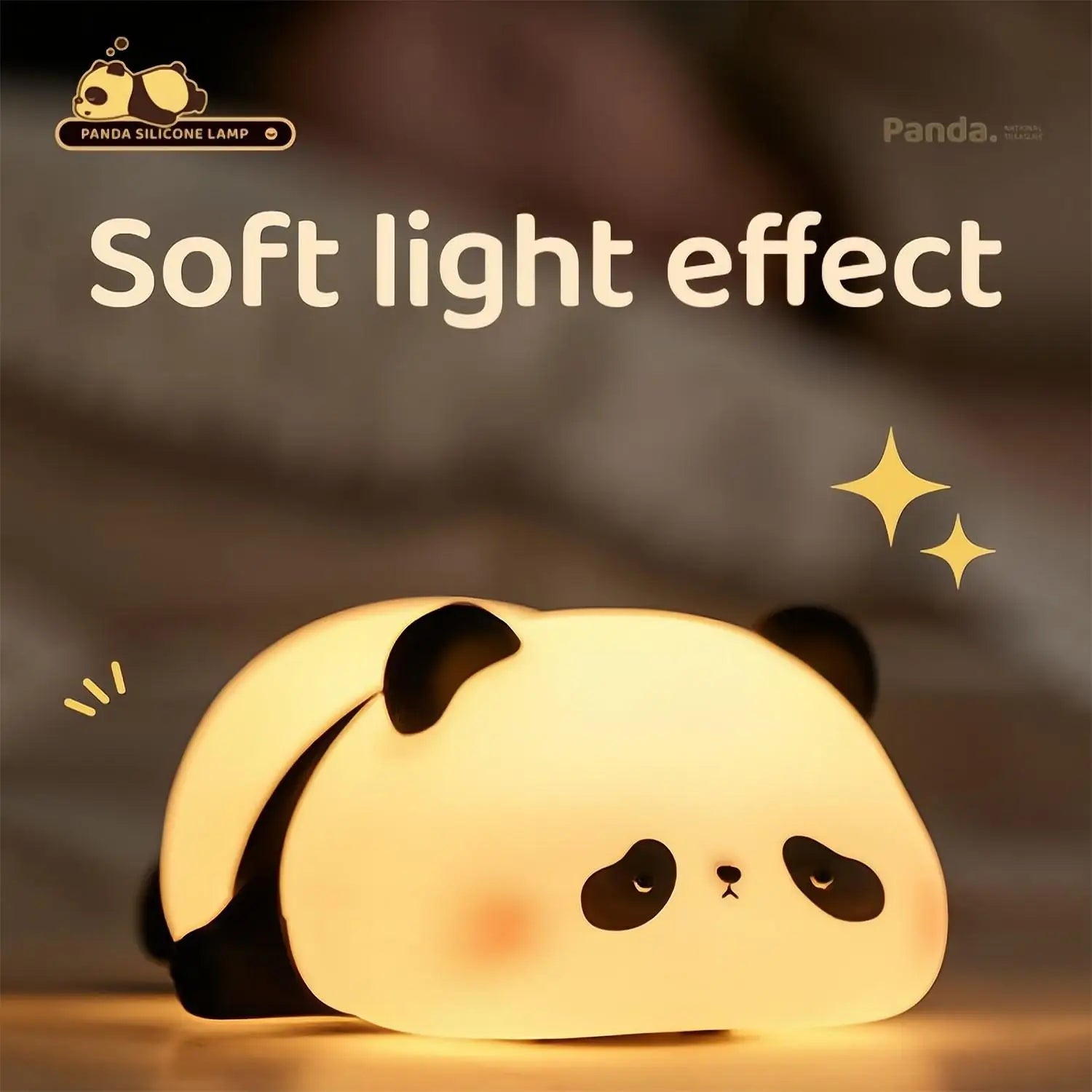 Cute Silicone LED Night Light for Kids Bedroom - Smarsty