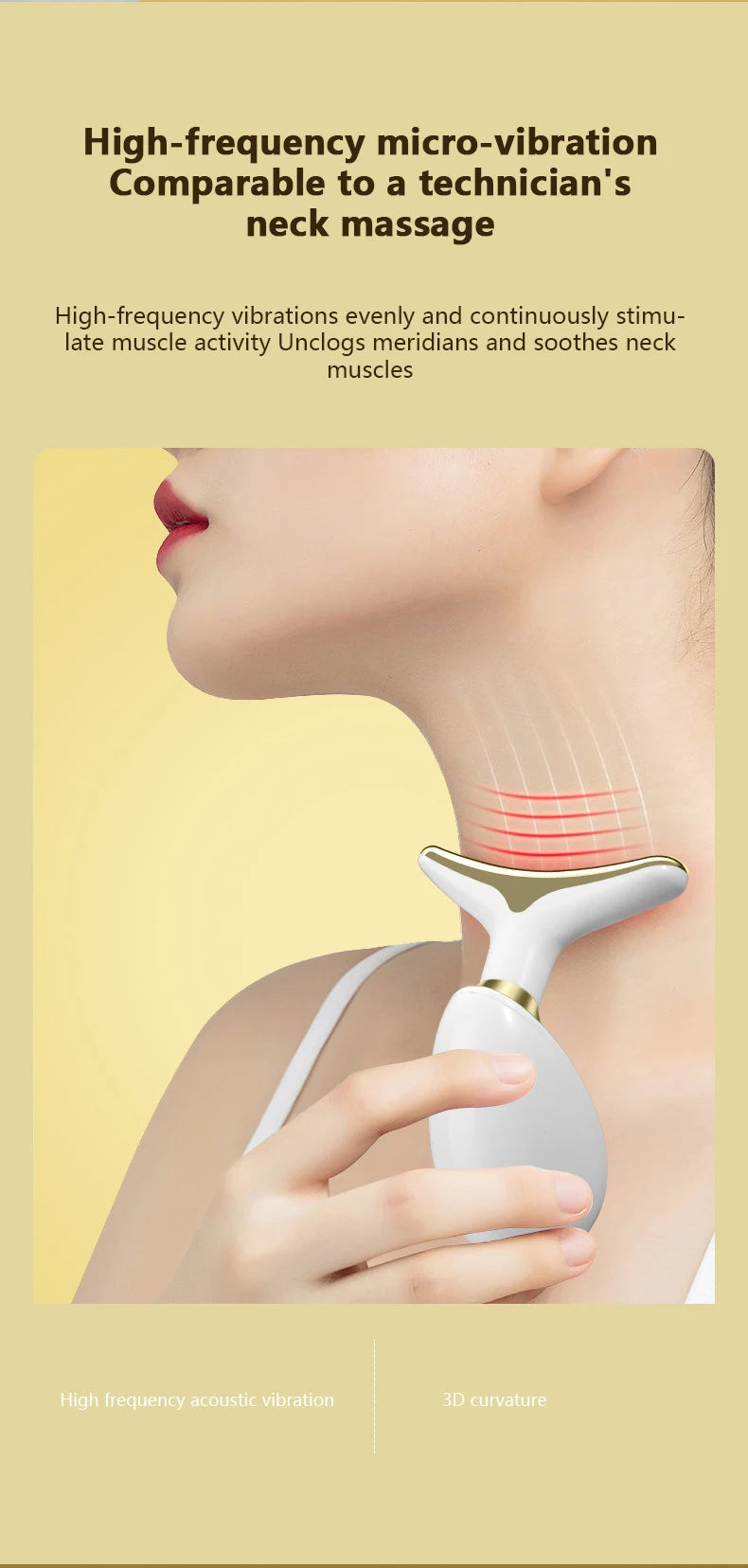 Electric Facial Massager for Lifting and Firming Skin - Smarsty