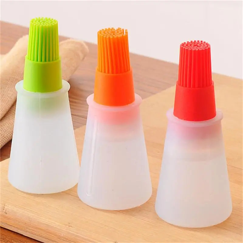 Silicone Oil Dispenser Brush for High Temperature Cooking - Smarsty