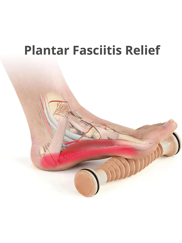 Wooden Foot Roller Massager for Stress Relief - Smarsty