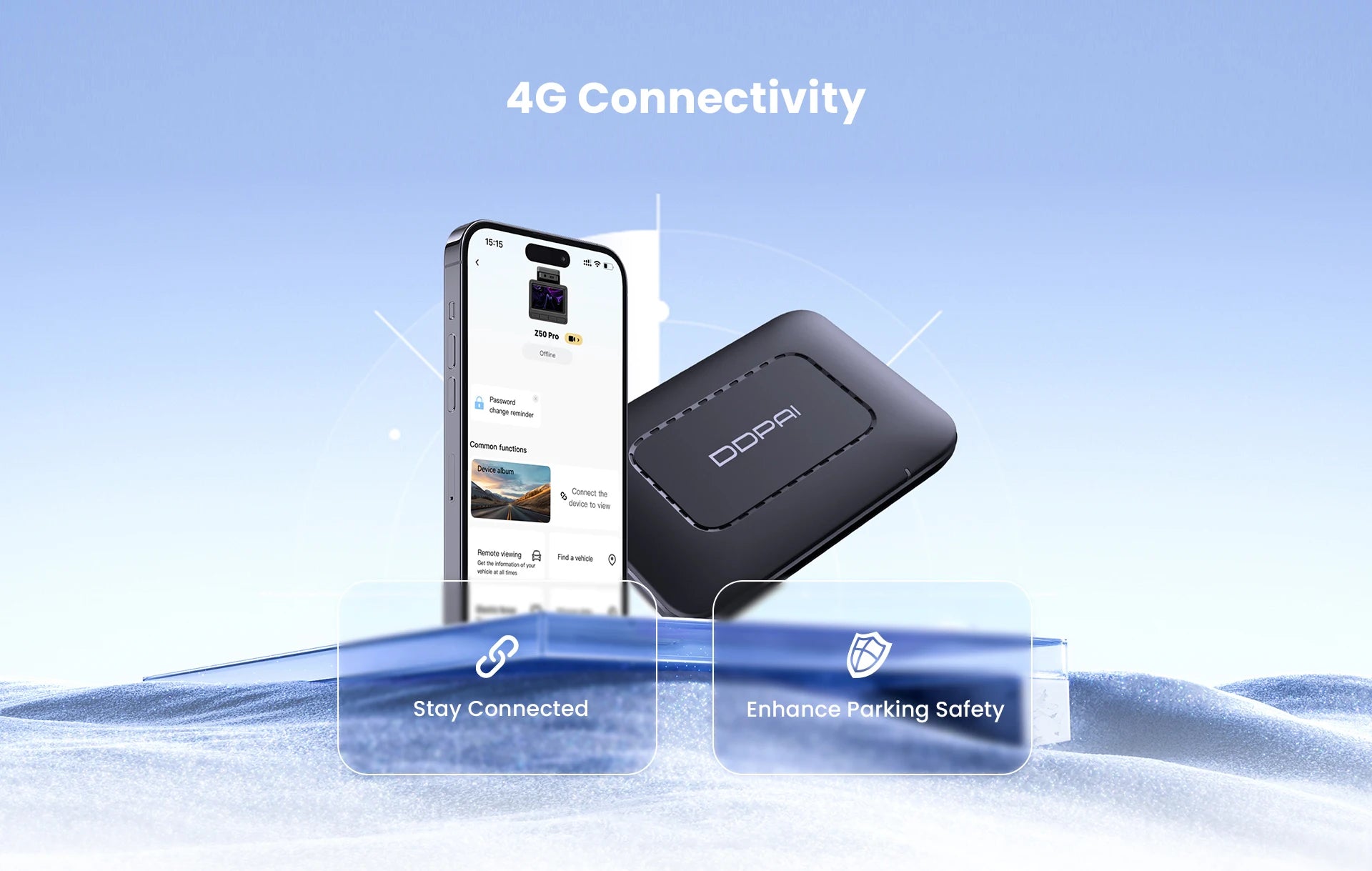 Dash Cam 4K Night Vision GPS ADAS Front Rear Parking - Smarsty