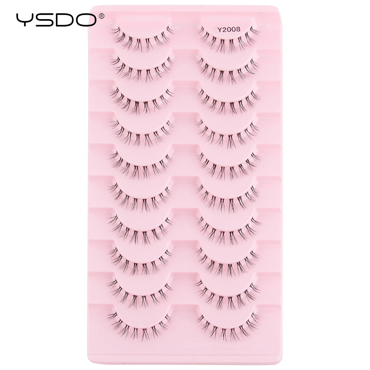 YSDO Natural Full Cat Eye False Eyelashes 3D Effect - Smarsty